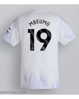 Billige Fotballdrakt Manchester United Bryan Mbeumo #19 Replika Bortedrakt 2025-26 Kortermet